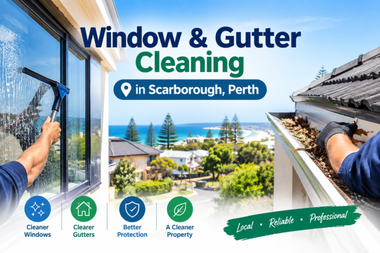 Window & Gutter Cleaning in Scarborough, Perth