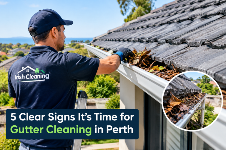 5 Clear Signs It’s Time for Gutter Cleaning in Perth